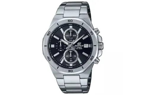 CASIO Men EDIFICE Black Watch EFV-640D-1A