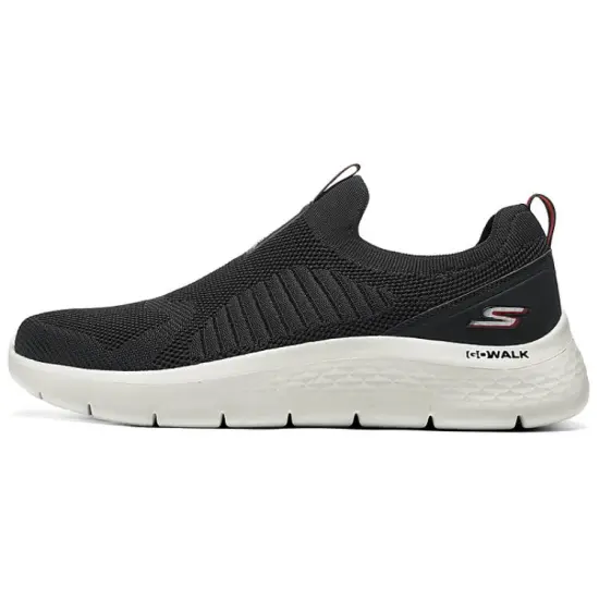 Skechers MEN'S GO WALK Casual Shoes Men Low-Top Black White