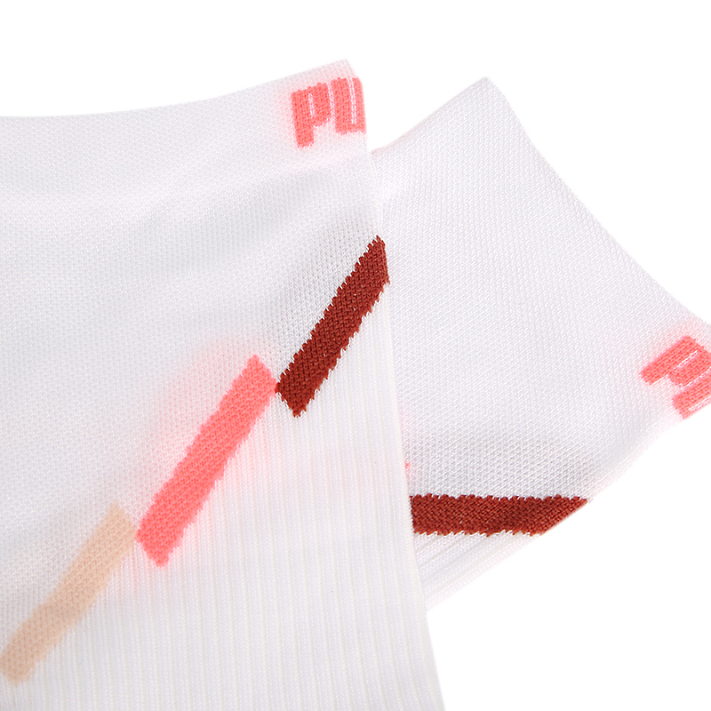 PUMA Mid Calf Socks Women’s White