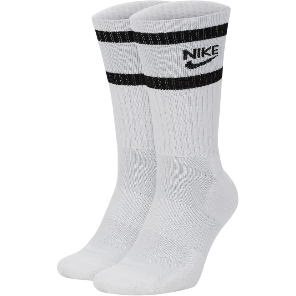 Nike Knee High Socks Unisex 2 Pack White