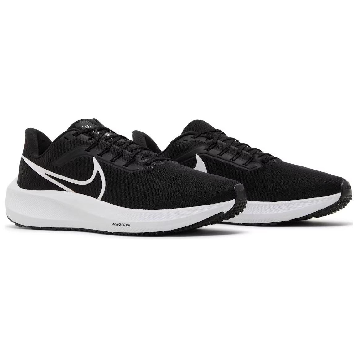Nike Air Zoom Pegasus 39 Cushioning, Wear Resistant Low top Running Shoes Men’s Black White