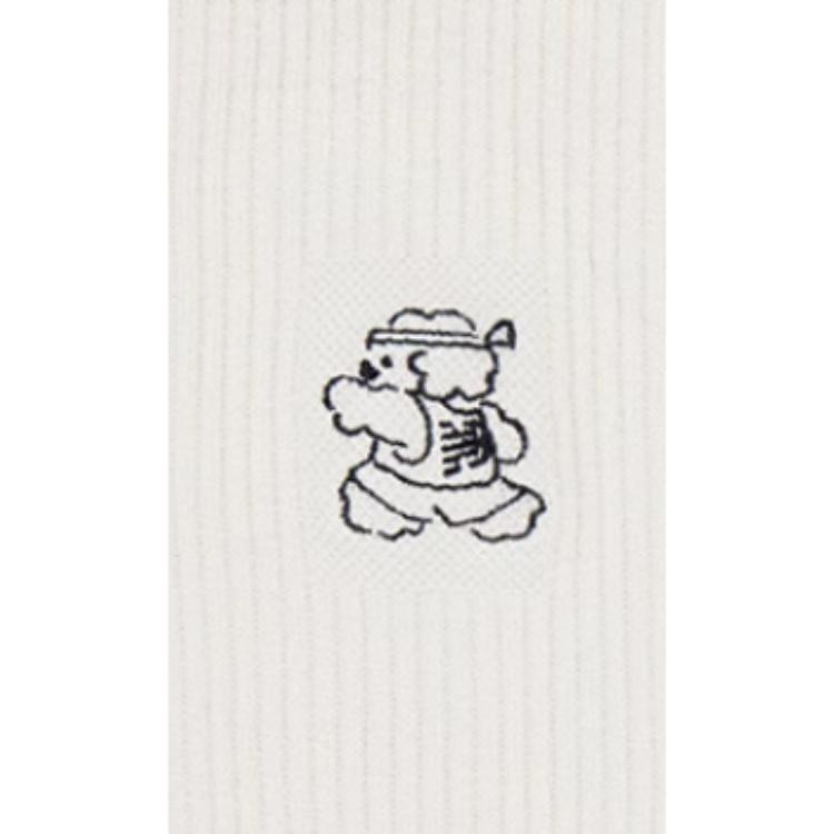 New Balance Attraction Lifestyle Illustration Collection Crew Socks Unisex 1 Pack White