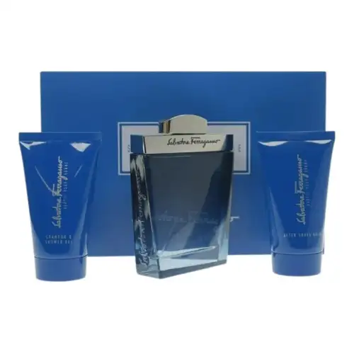 Sophisticated gift box, perfumed set with a light fragrance, shampoo, cream, 100 ml, 75 ml, 75 ml