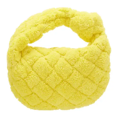 Bottega Veneta Jodie Fabric Shoulder Bag, Crossbody Bag, Handbag Women's Yellow