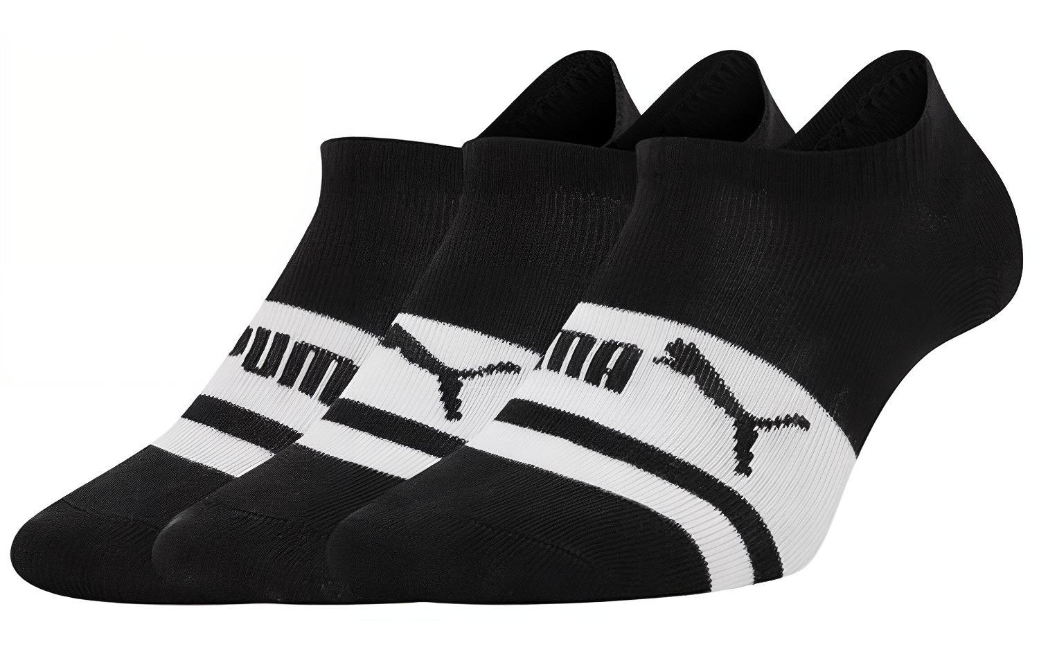 PUMA Ankle Socks Unisex 3 Pack Black