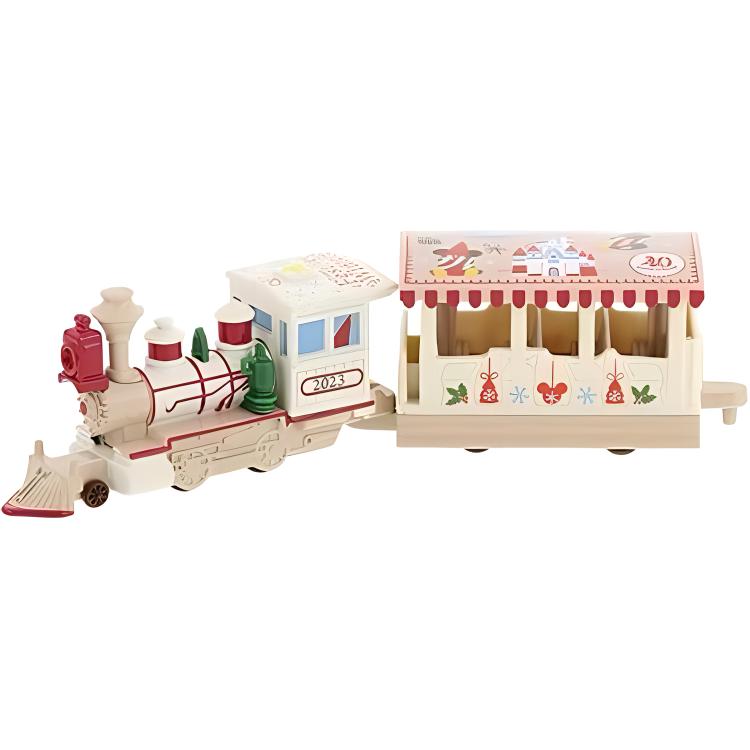 Disney Disney tomica train 2023 Mickey Christmas Leprechaun finished model