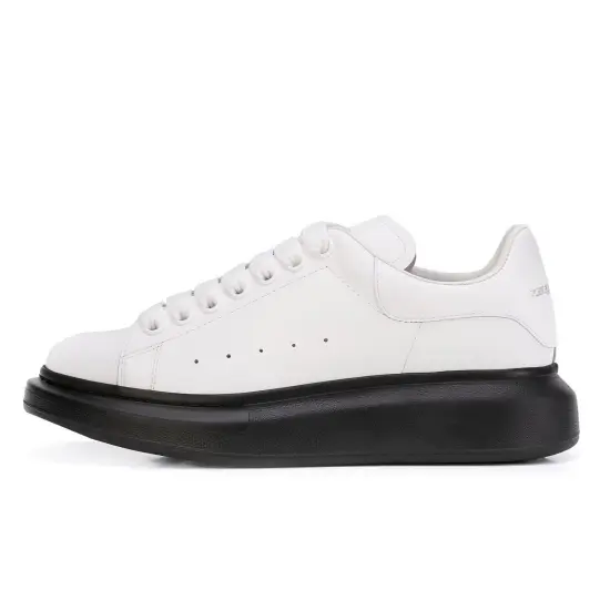 Alexander McQueen Oversized White Black Sole Women's