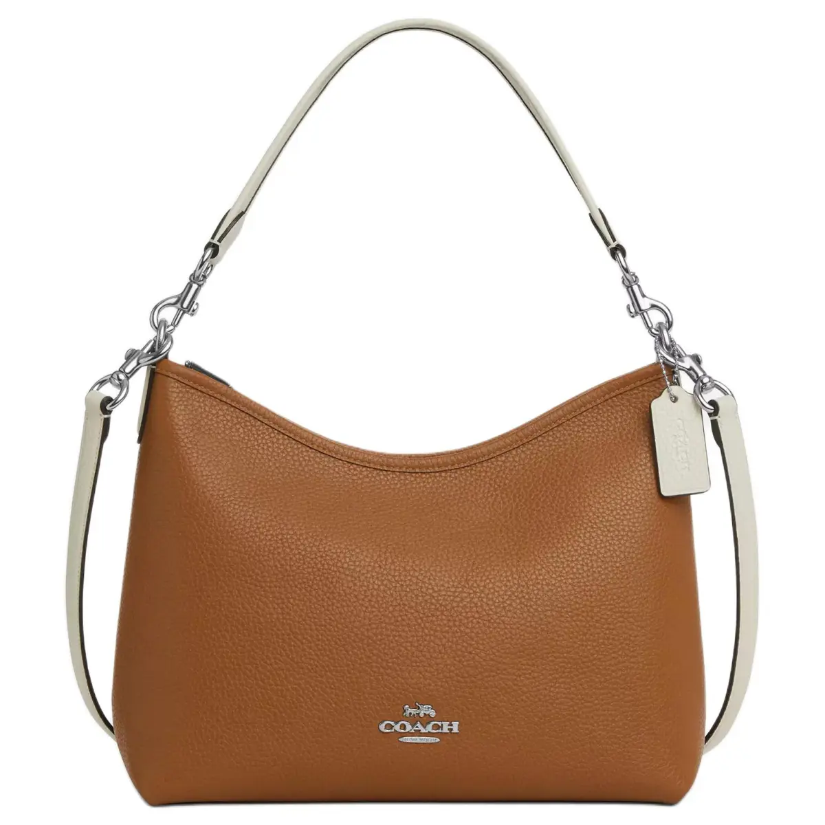COACH Laurel Litchi Grain Leather Portable Crossbody Bag, Shoulder Bag Large Women's