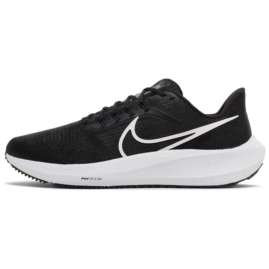 Nike Air Zoom Pegasus 39 Cushioning, Wear Resistant Low top Running Shoes Men's Black White