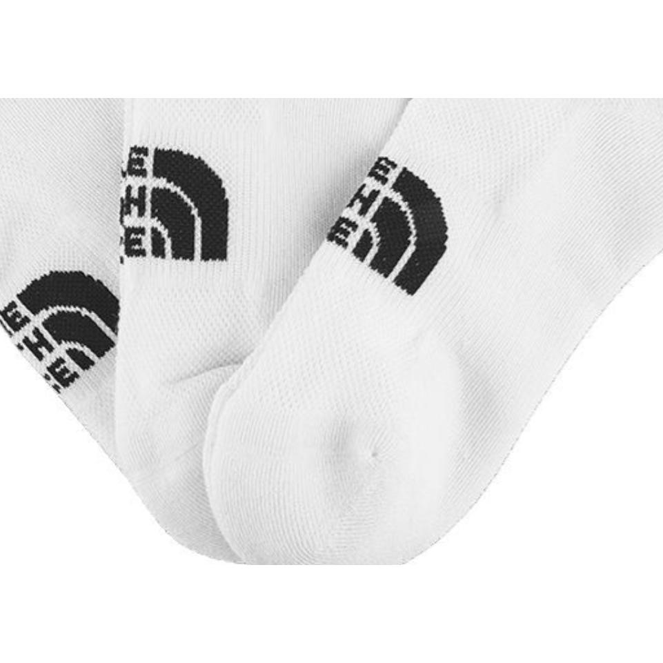 THE NORTH FACE Ankle Socks Unisex 3 Pack White