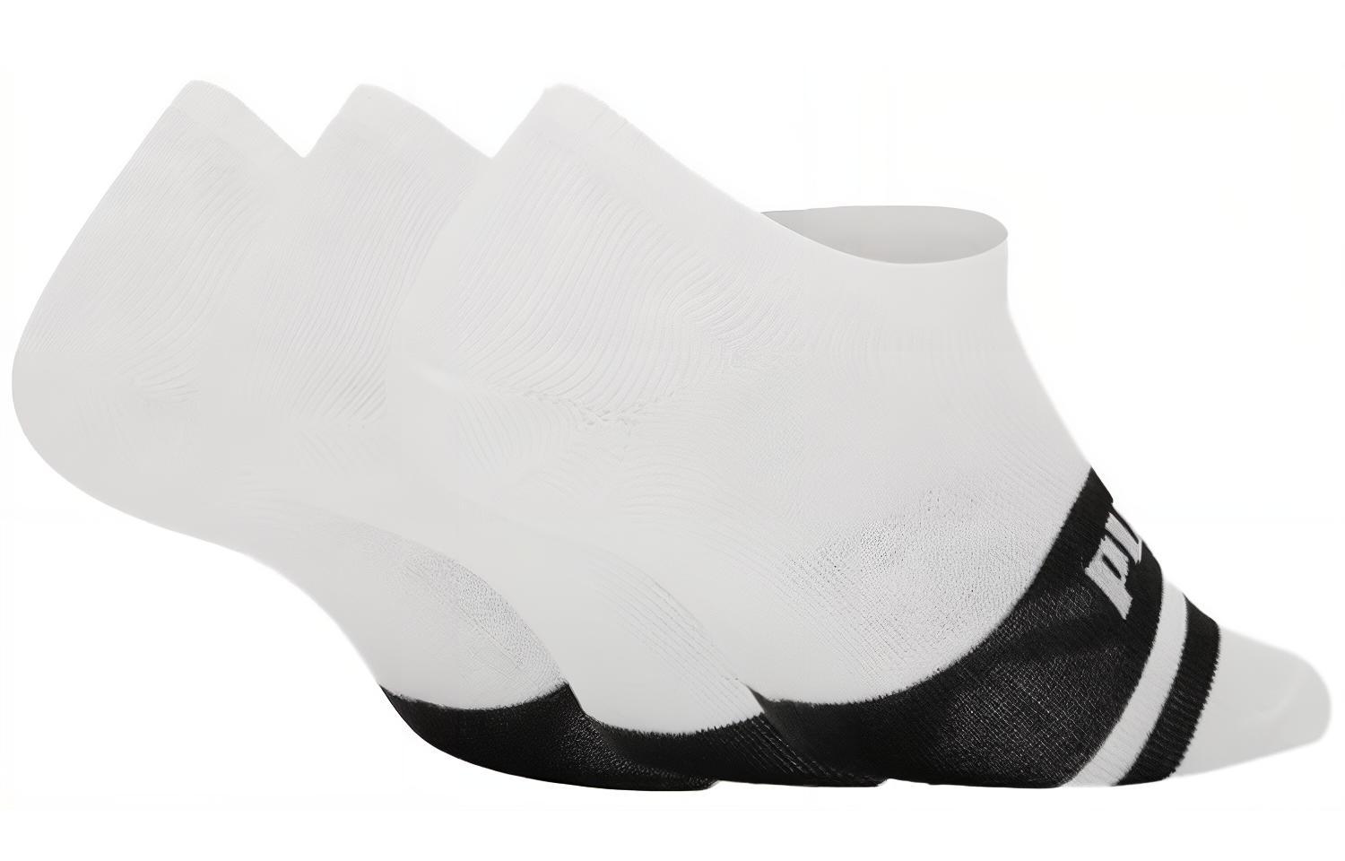 PUMA Ankle Socks Unisex 6 Pack White