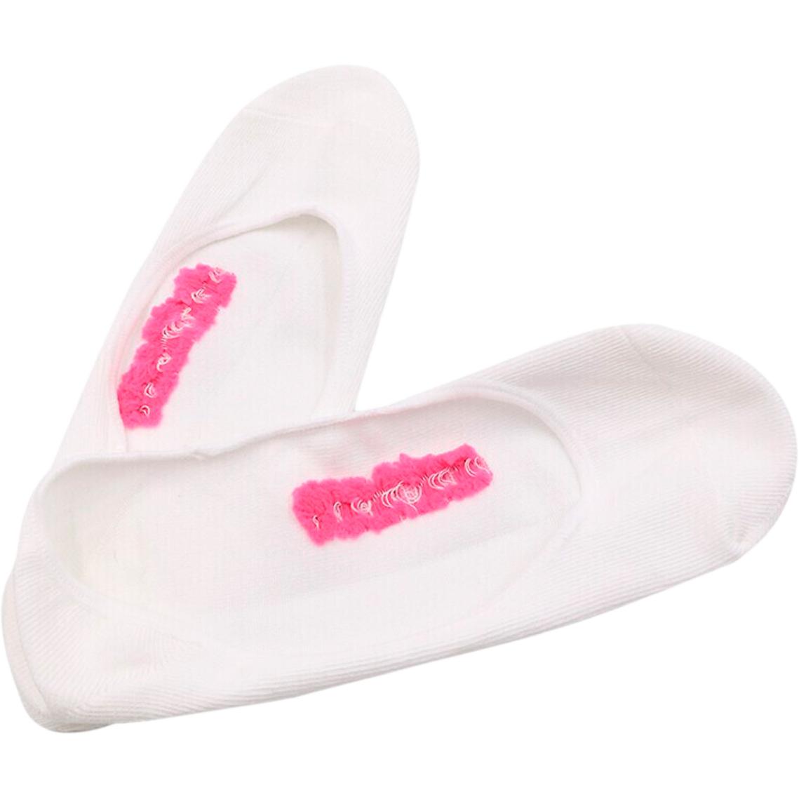 Adidas No Show Socks Unisex 2 Pack White