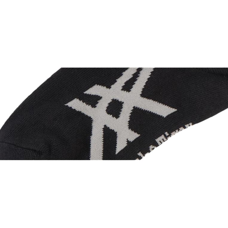 Onitsuka Tiger Ankle Socks Unisex 1 Pack Black/Heather Gray