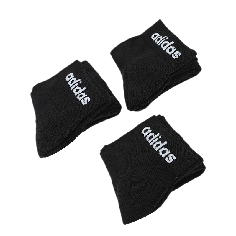 Adidas Neo Ankle Socks Unisex 3 Pack Black
