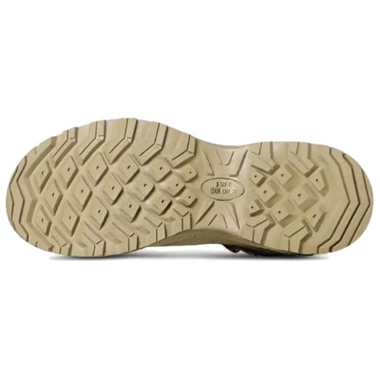 FFREE SOLDIER Cushioning Breathable Mid top Mountaineering Shoes Unisex Brown