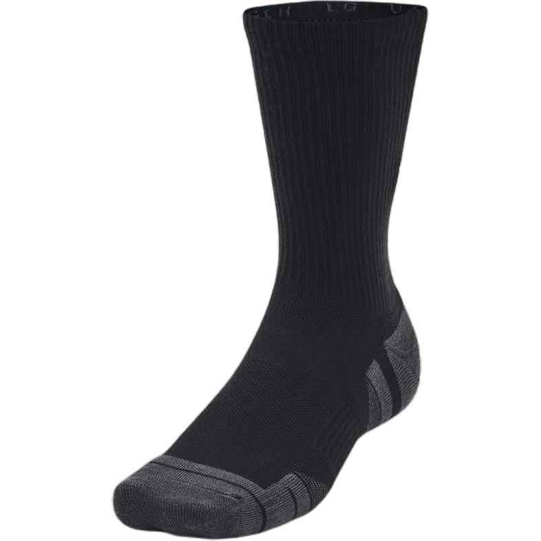 Under Armour Crew Socks Unisex 3 Pack Black