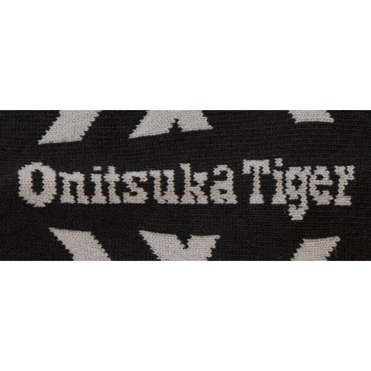 Onitsuka Tiger Ankle Socks Unisex 1 Pack Black/Heather Gray