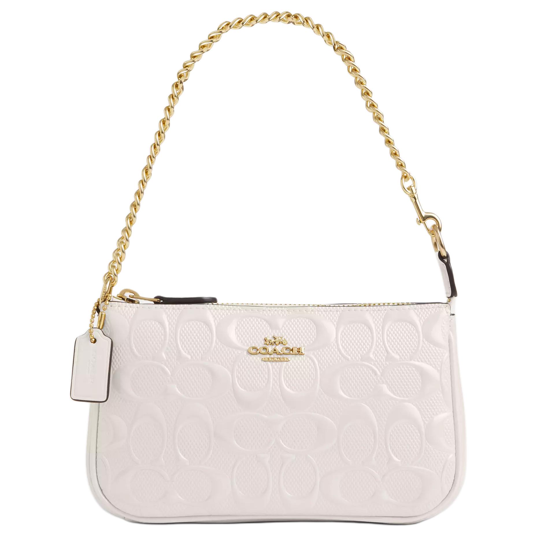 Женская сумка COACH Nolita 19 (белая)