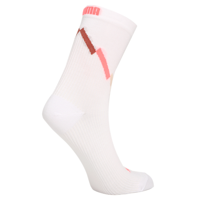 PUMA Mid Calf Socks Women's White