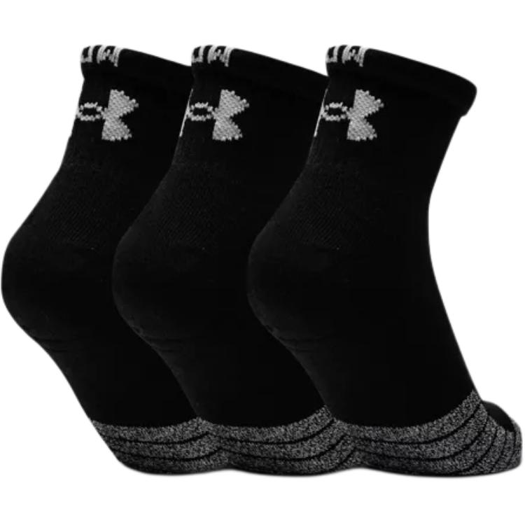 Under Armour Socks Unisex 3 Pack Black