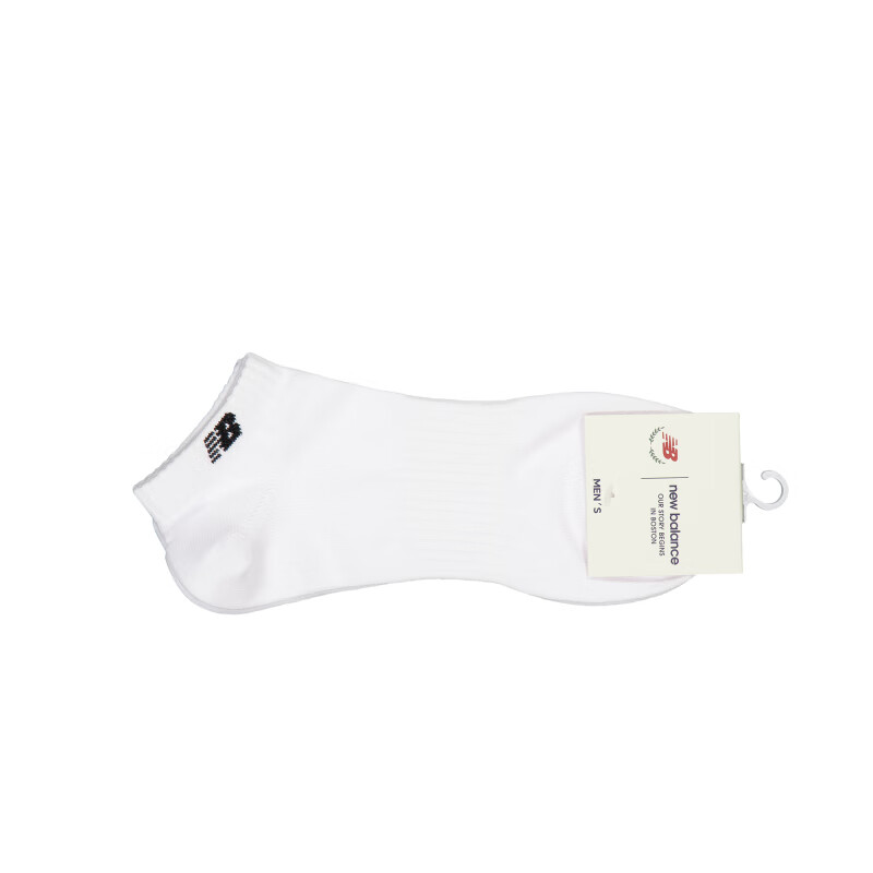 New Balance Ankle Socks Unisex 1 Pack White