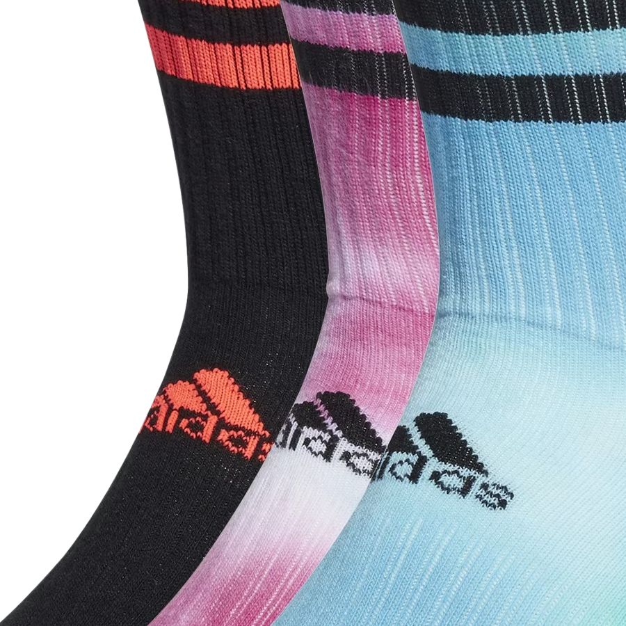 Adidas Tiro 3 Stripes Cushioned Soccer Socks Unisex 3 Pack