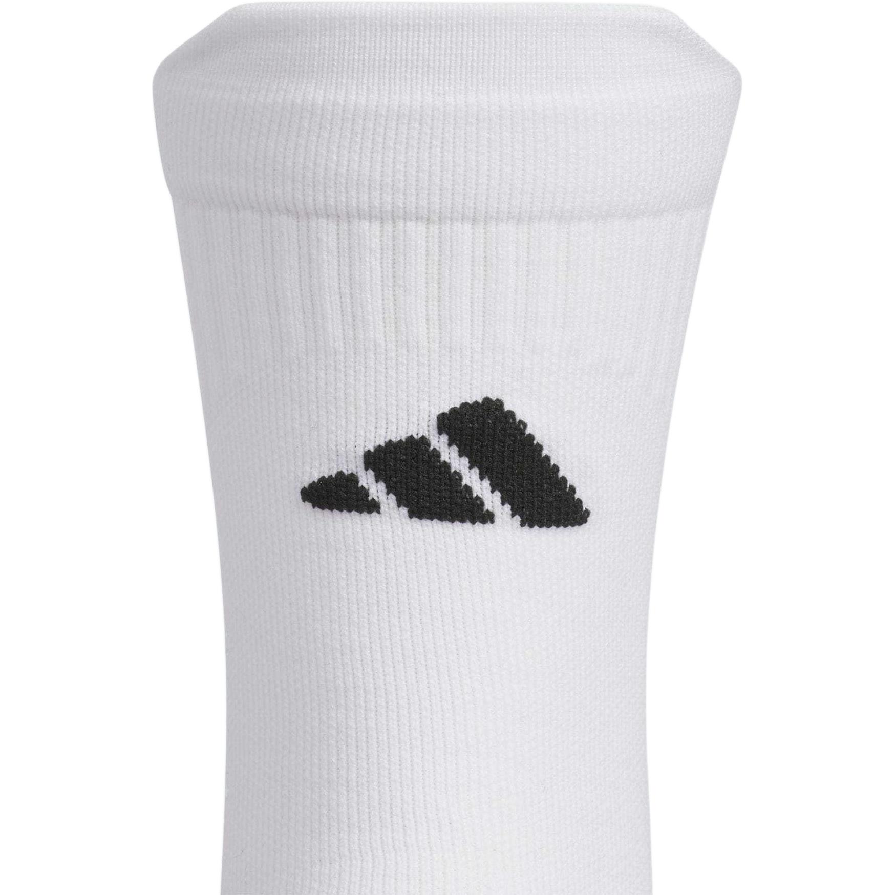 Adidas Soccer Socks Unisex 1 Pack White/Black