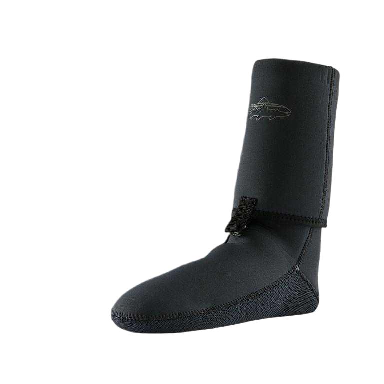 Patagonia SS24 Wading Socks With Gravel Guard Knee High Socks Unisex 1 Pack Black
