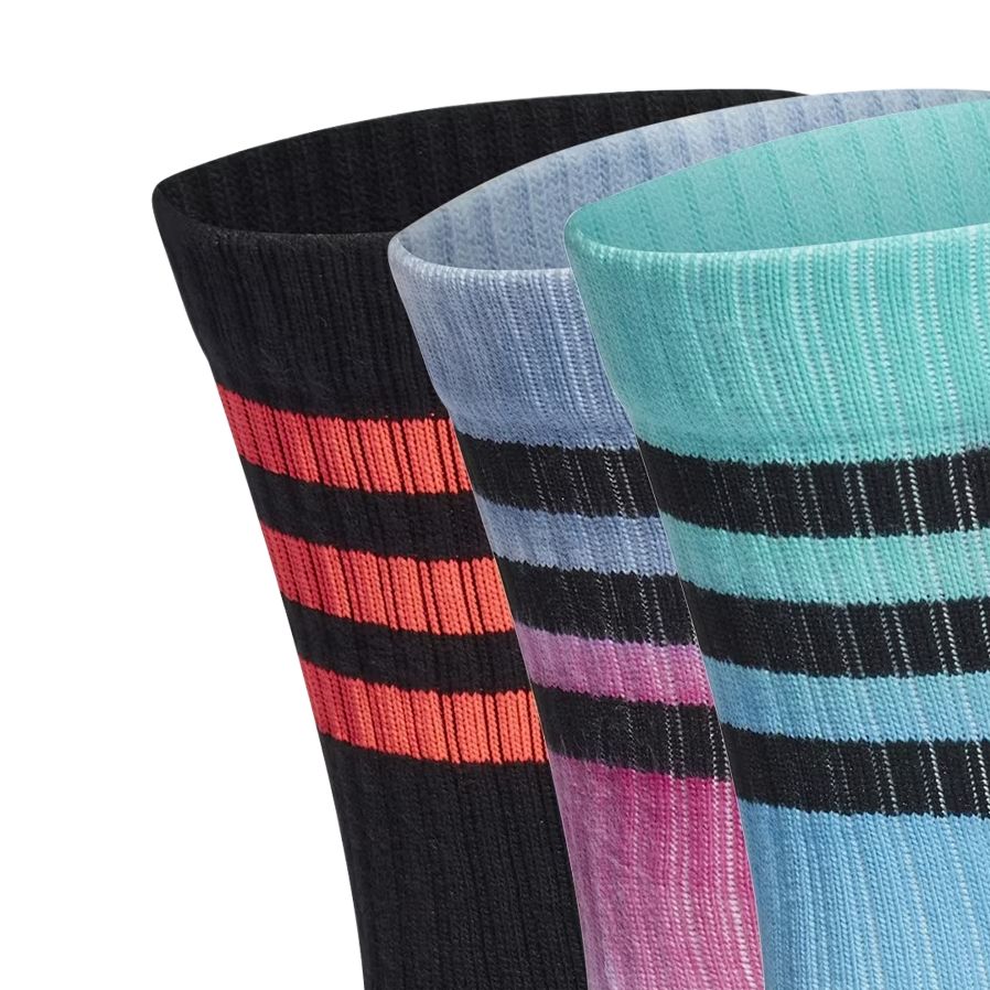 Adidas Tiro 3 Stripes Cushioned Soccer Socks Unisex 3 Pack