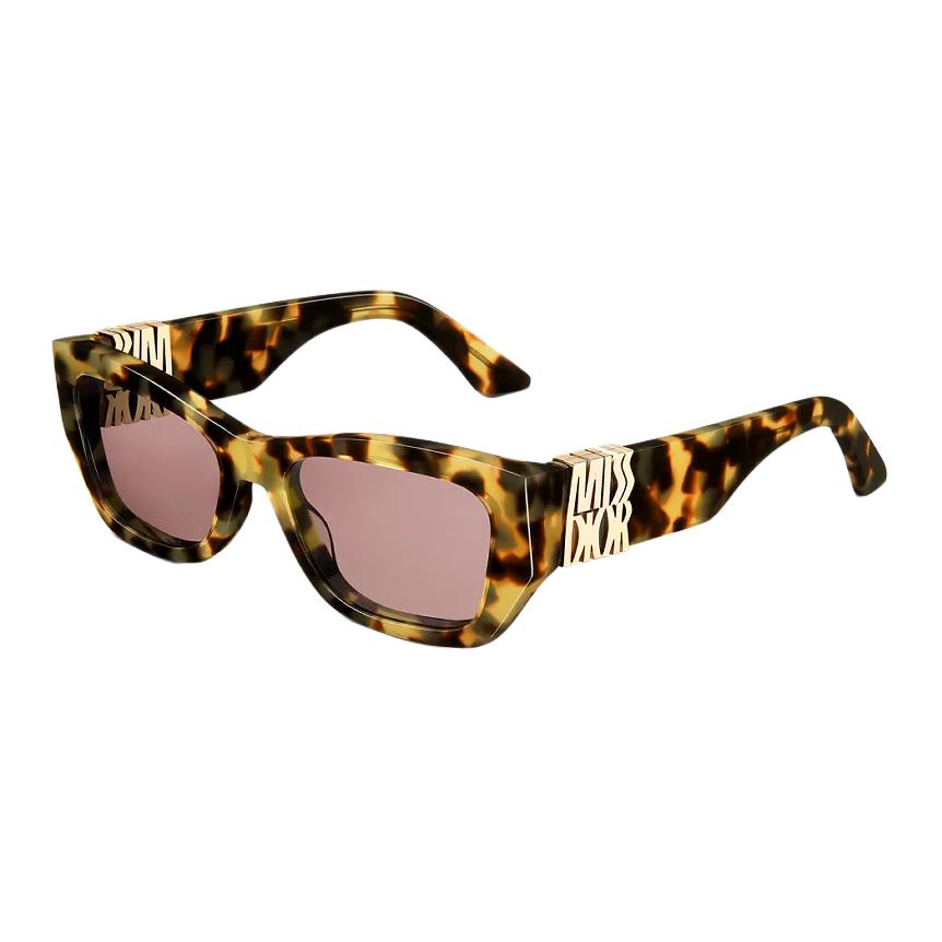 DIOR Dior Miss Dior logo on temples Acetate Metal Square Sunglasses Women Tortoiseshell