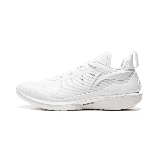 LiNing JB2 Shock Absorbing, Non Slip, Wear Resistant, Breathable And Lightweight Low top Basketball Shoes Unisex White