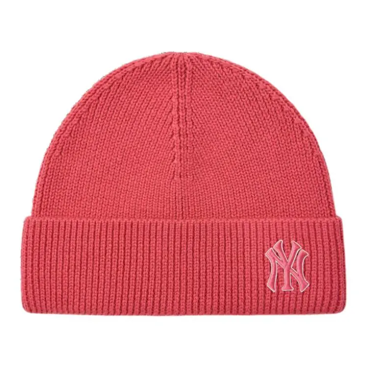 MLB Nylon, Acrylic Beanies Unisex Pink