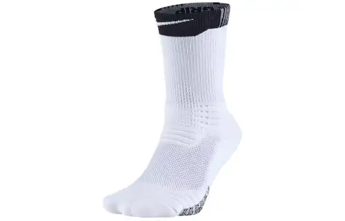 Nike Simple and comfortable breathable basketball socks for men 1 pair white