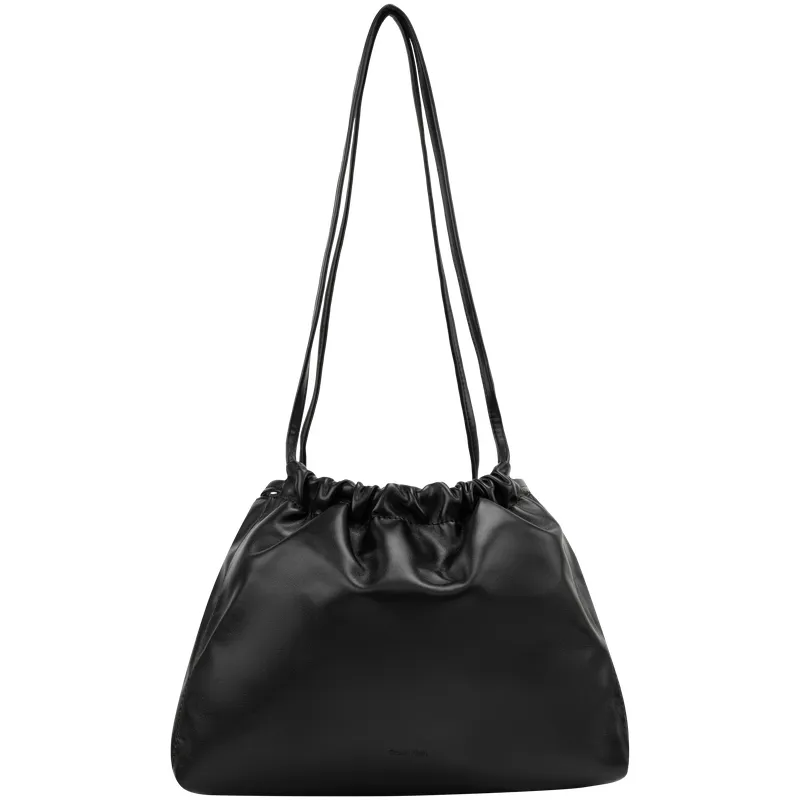 CALVIN KLEIN Synthetic Leather Handbag Women's Space Black