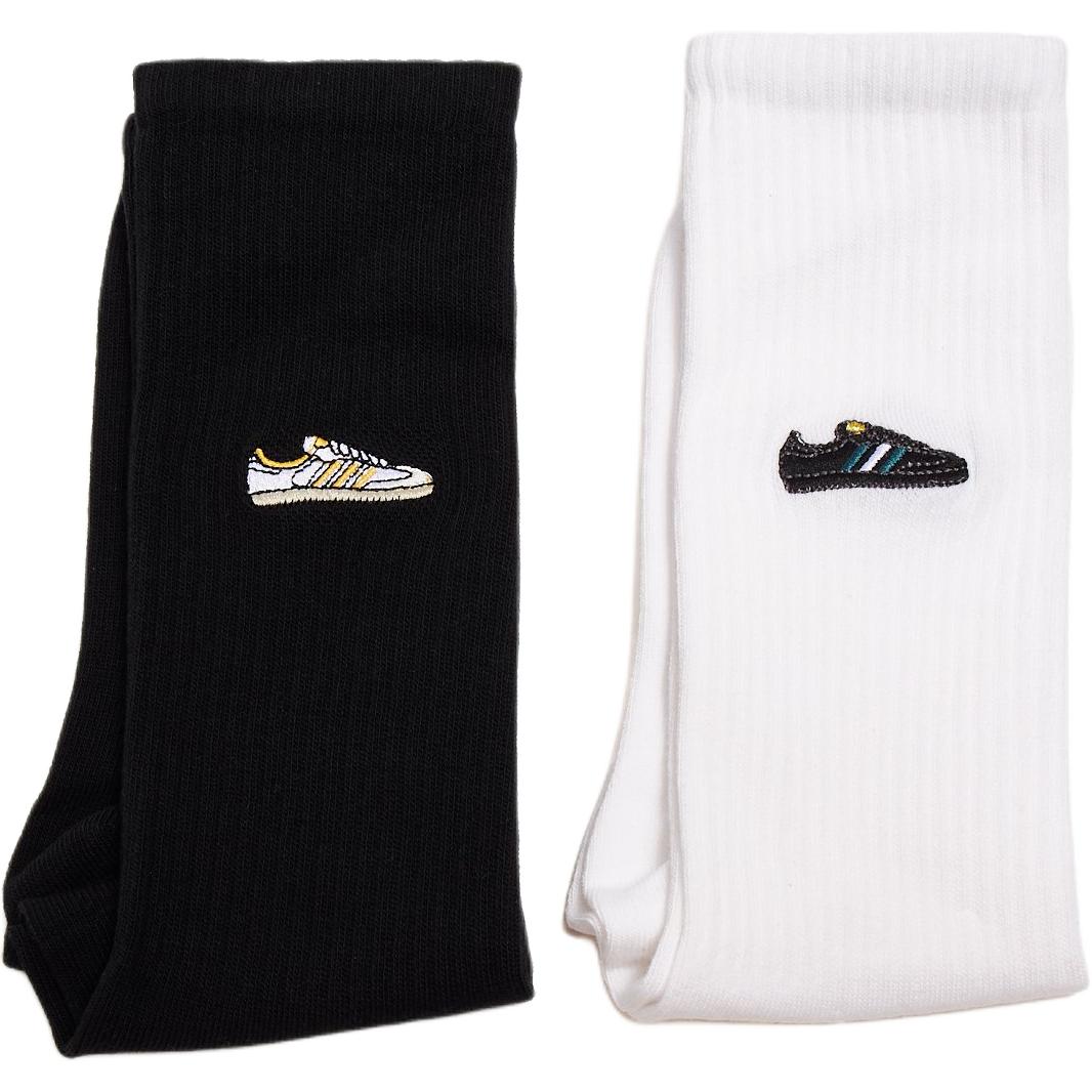 Adidas Originals Samba Crew Socks 2 Pairs