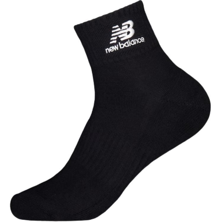 New Balance Ankle Socks Unisex 1 Pack Black