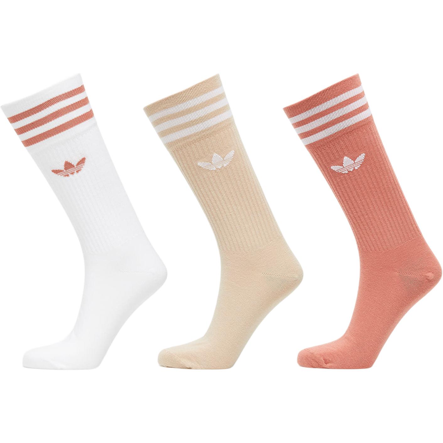 Adidas Originals CREW SOCKS 3 PAIRS Crew Socks Unisex 3 Pack