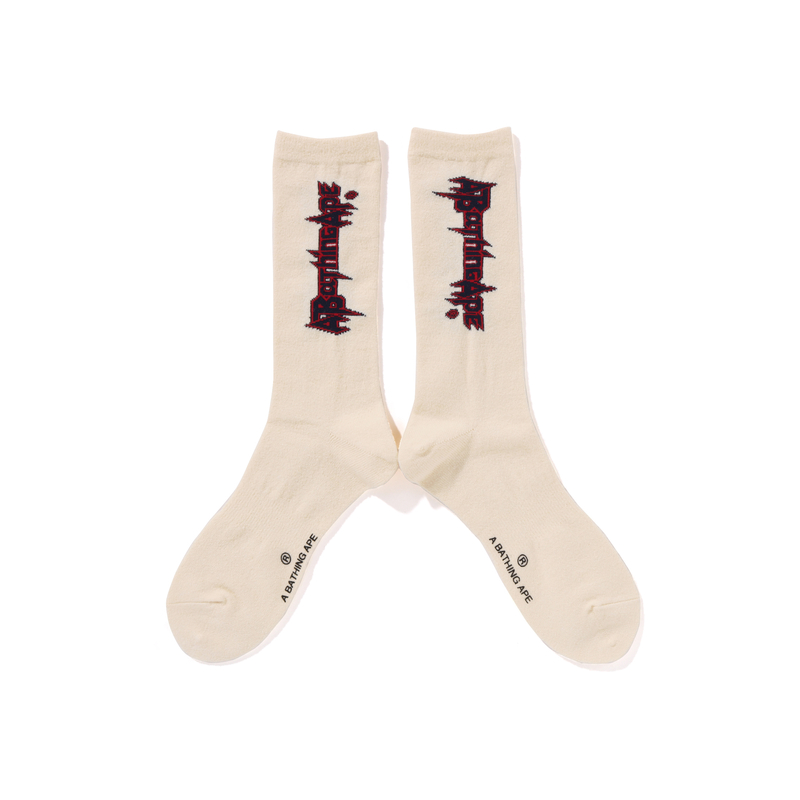 A BATHING APE FW24 Crew Socks Unisex