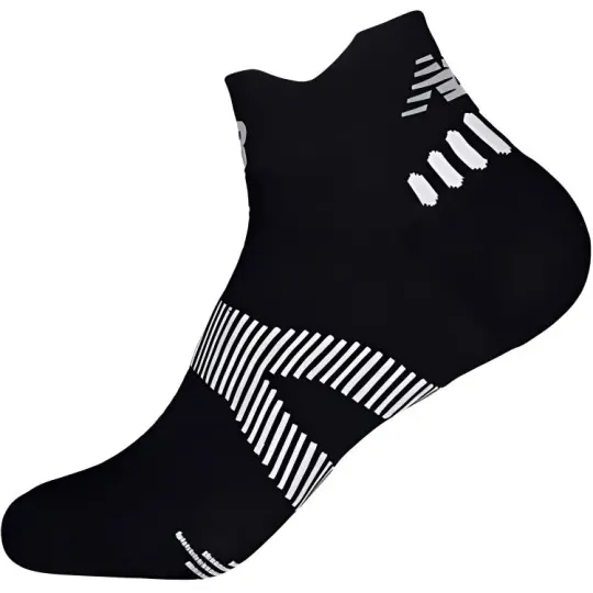 New Balance Ankle Socks Unisex 1 Pack Black