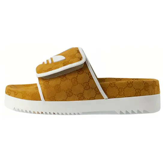 GUCCI X Adidas Monogram Slide Mesa