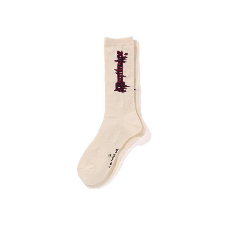 A BATHING APE FW24 Crew Socks Unisex