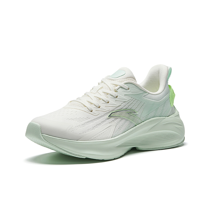 Anta Stinger 5 Low top A SHOCK Technology Midsole Casual Running Shoes Women’s White Green