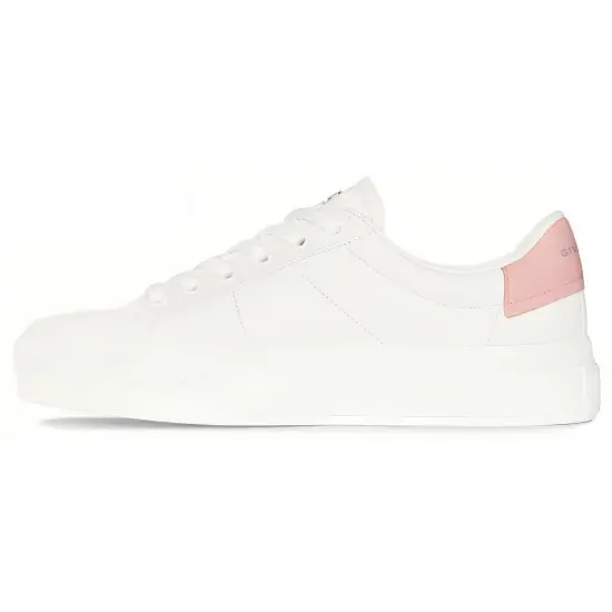 Givenchy City Skateboard Shoes Women's Low-Top White Pink