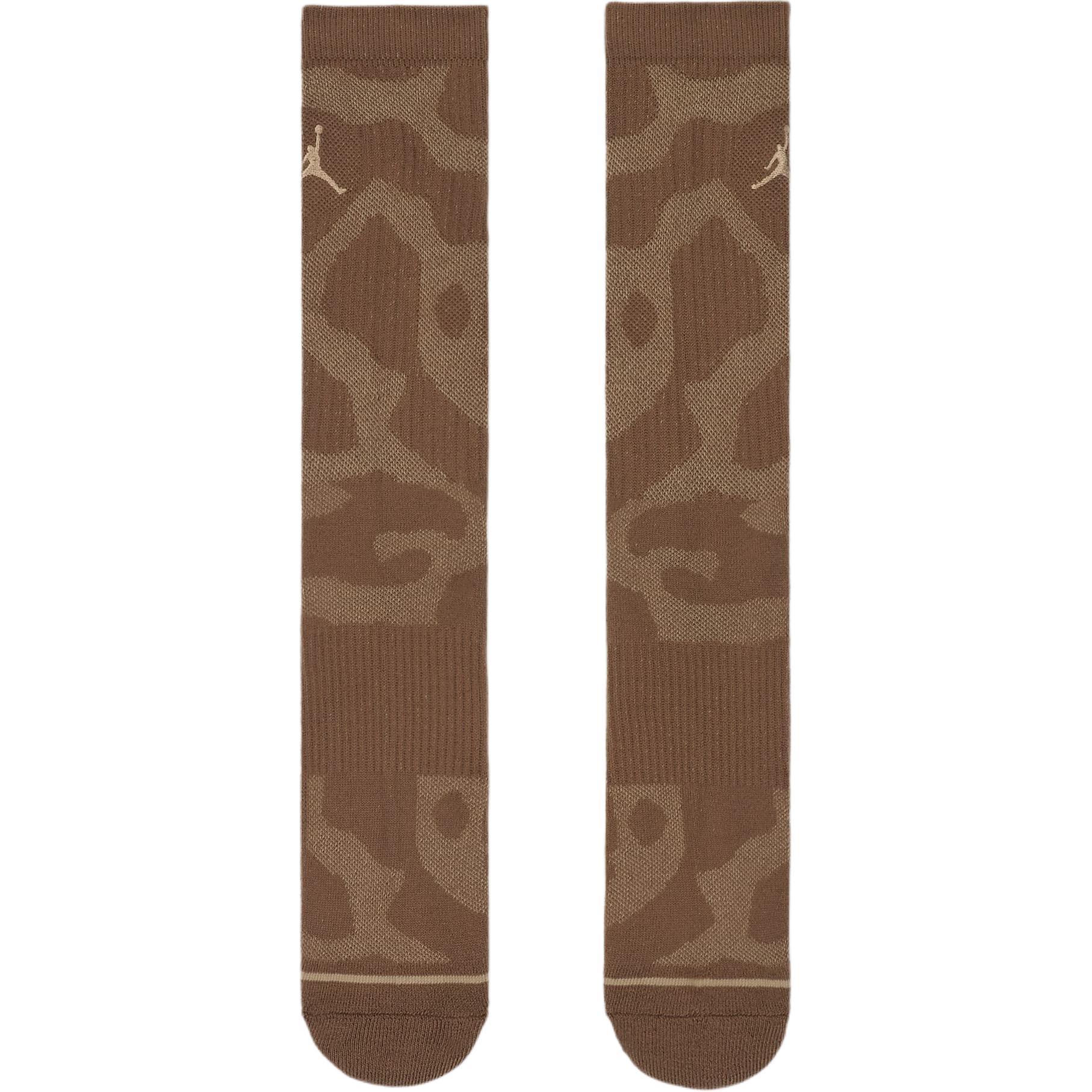 Jordan Everyday CushionedCrew Socks Crew Socks Unisex 1 Pack Brown
