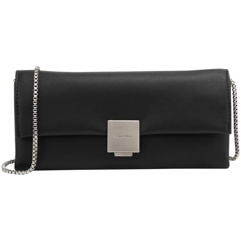 CALVIN KLEIN Synthetic Material Shoulder Bag Women's Space Black