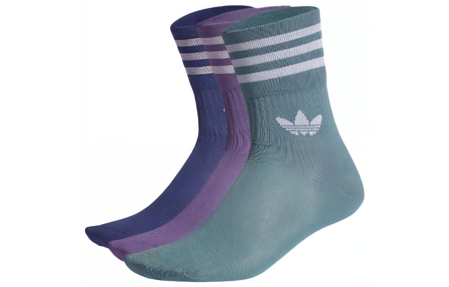 Adidas Originals Crew Socks Unisex 3 Pack