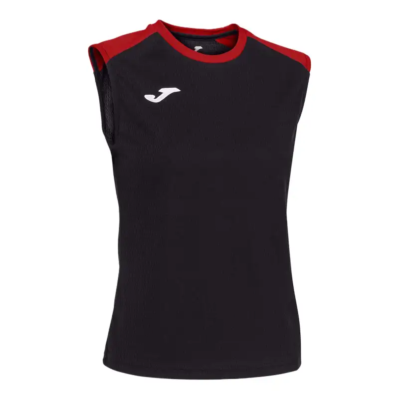 Comfortable breathable volleyball black uniform sleevless, with your logo imprint