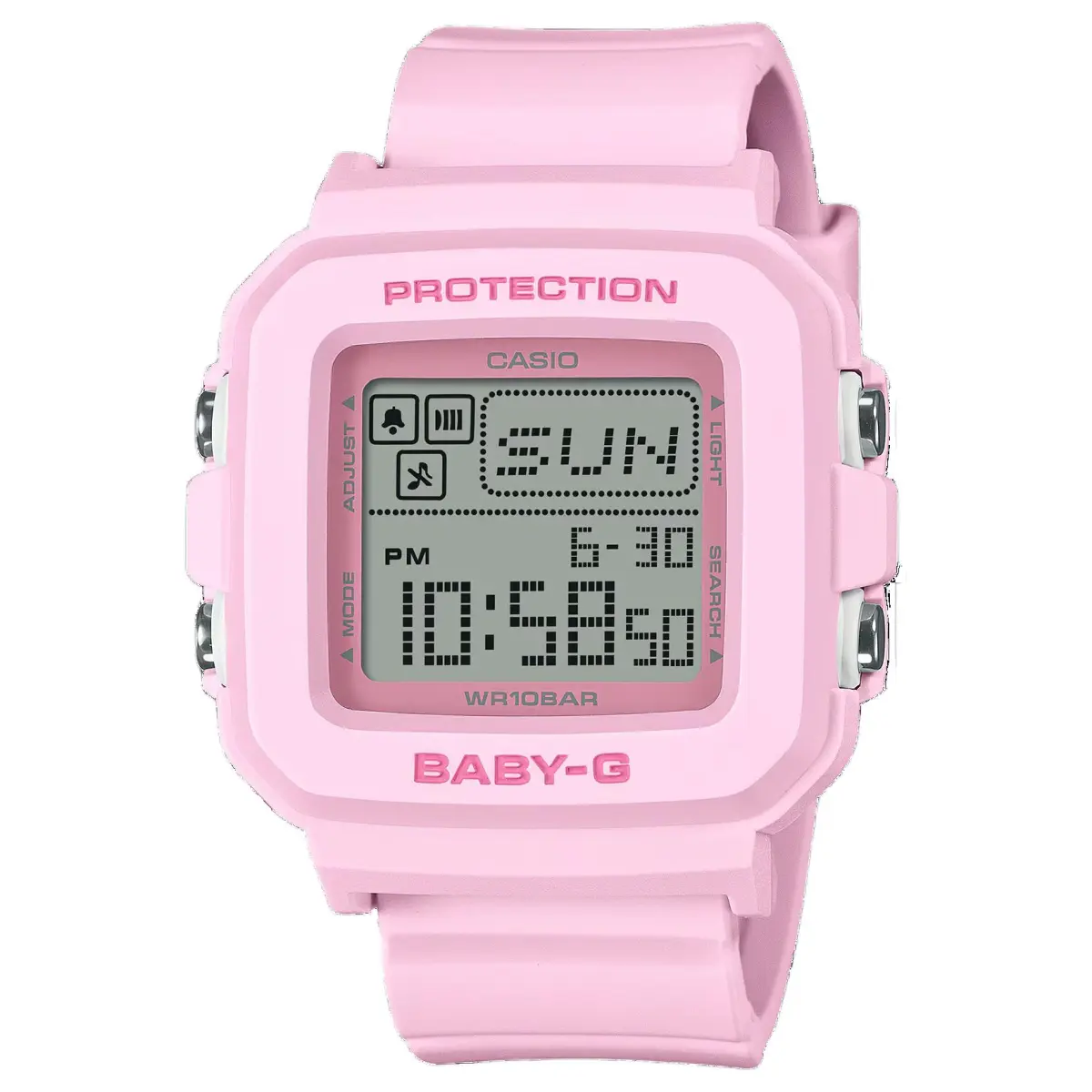 CASIO Unisex BABY-G Gray Watch BGD-10-4