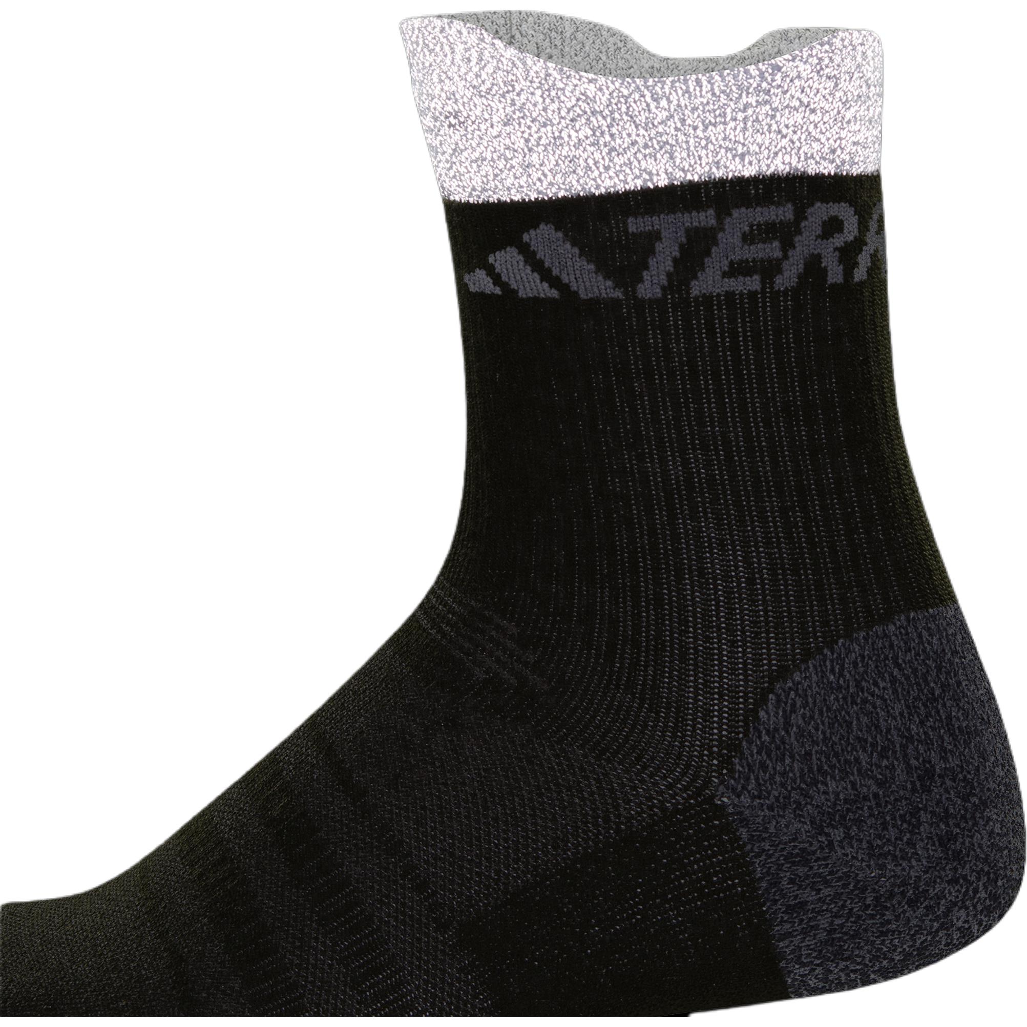 Adidas TERREX X And Wander Crew Socks Unisex 1 Pack Dark Olive Green