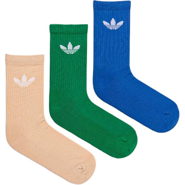 Adidas Originals TREFOIL CUSHION CREW SOCKS 6 PAIRS Crew Socks Unisex 6 Pack